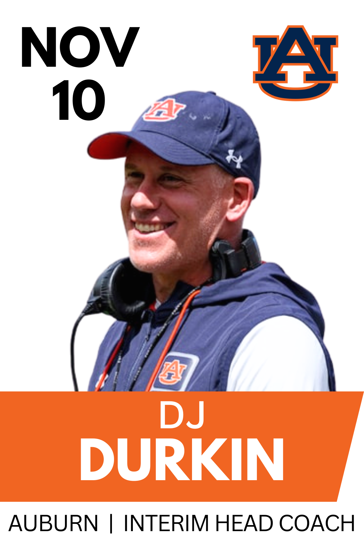 Nov 10th Guest Speaker DJ Durkin