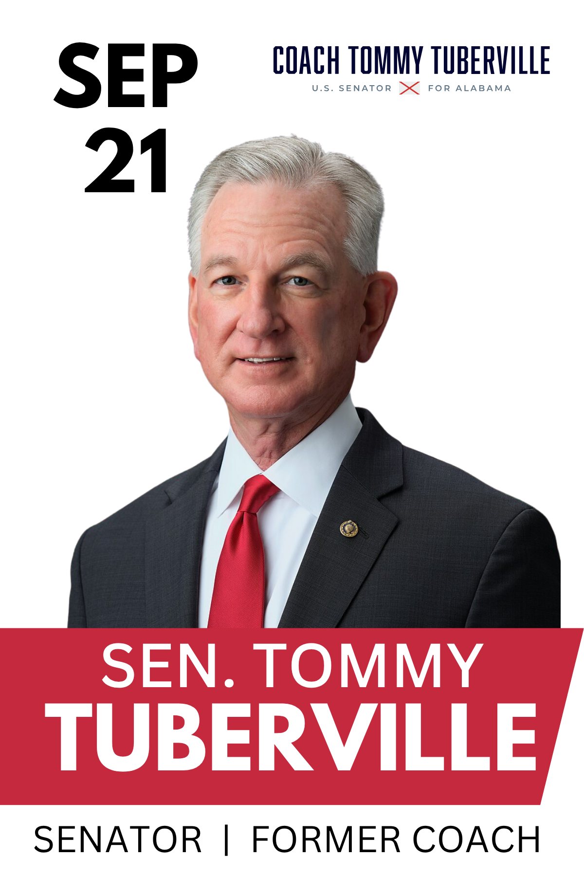 Sep 21 Guest Speaker Tommy Tuberville